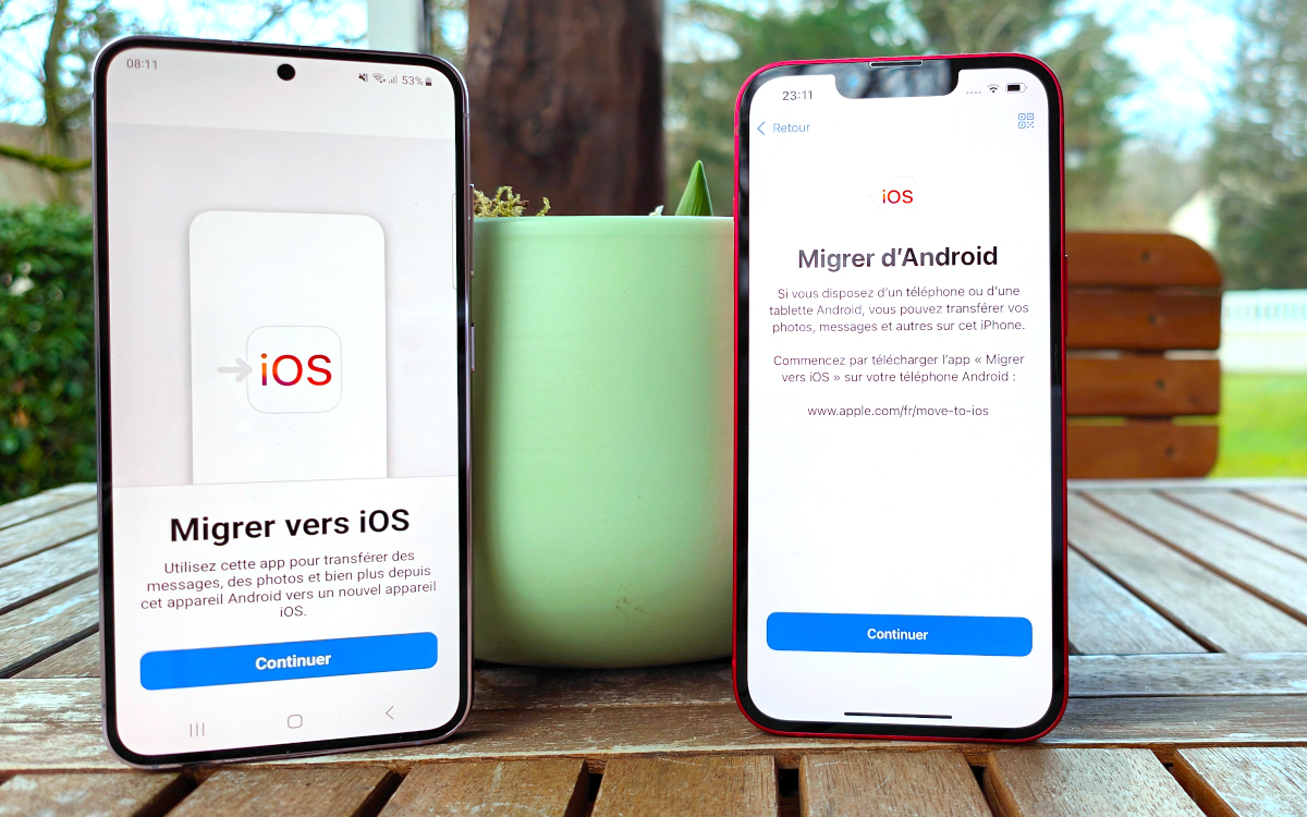 tuto android vers ios 13