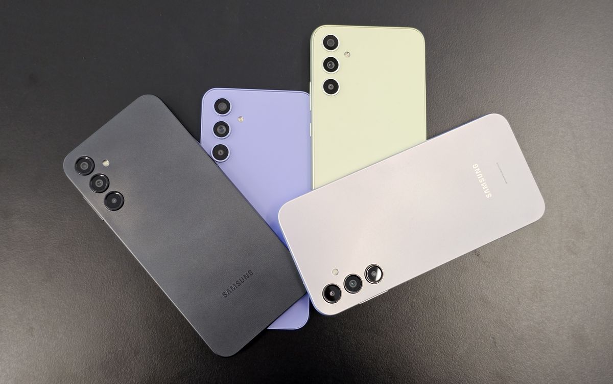 The Samsung Galaxy A54, A34 and A14
