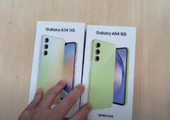 Galaxy A34 et A54