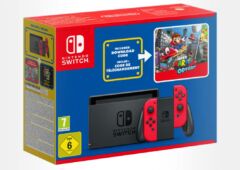 pack Nintendo Switch rouge Super Mario Odyssey