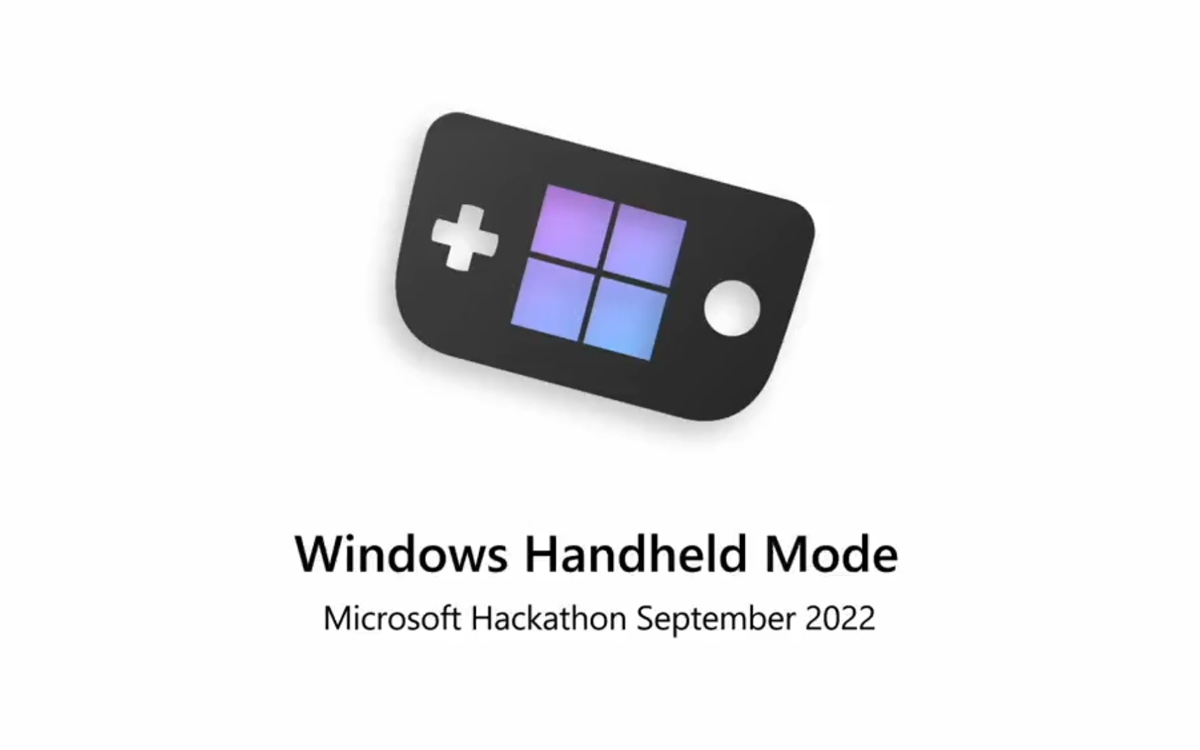 windows handheld mode