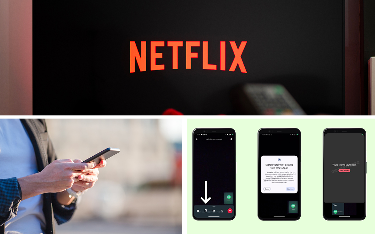 Screen sharing arrives on WhatsApp, Netflix calm in the face of numerous terminations, this is the recap ‘of the week