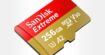 La carte microSDXC SanDisk Extreme 256 Go est à moins de 30 ¬