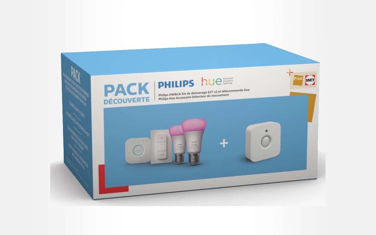 Pack découverte Philips Hue 2022