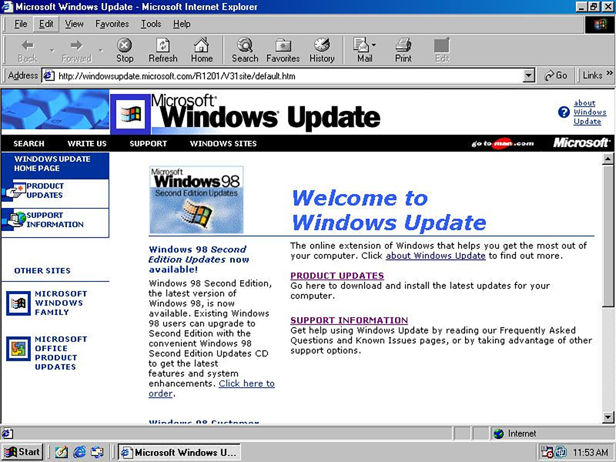 Microsoft Windows update