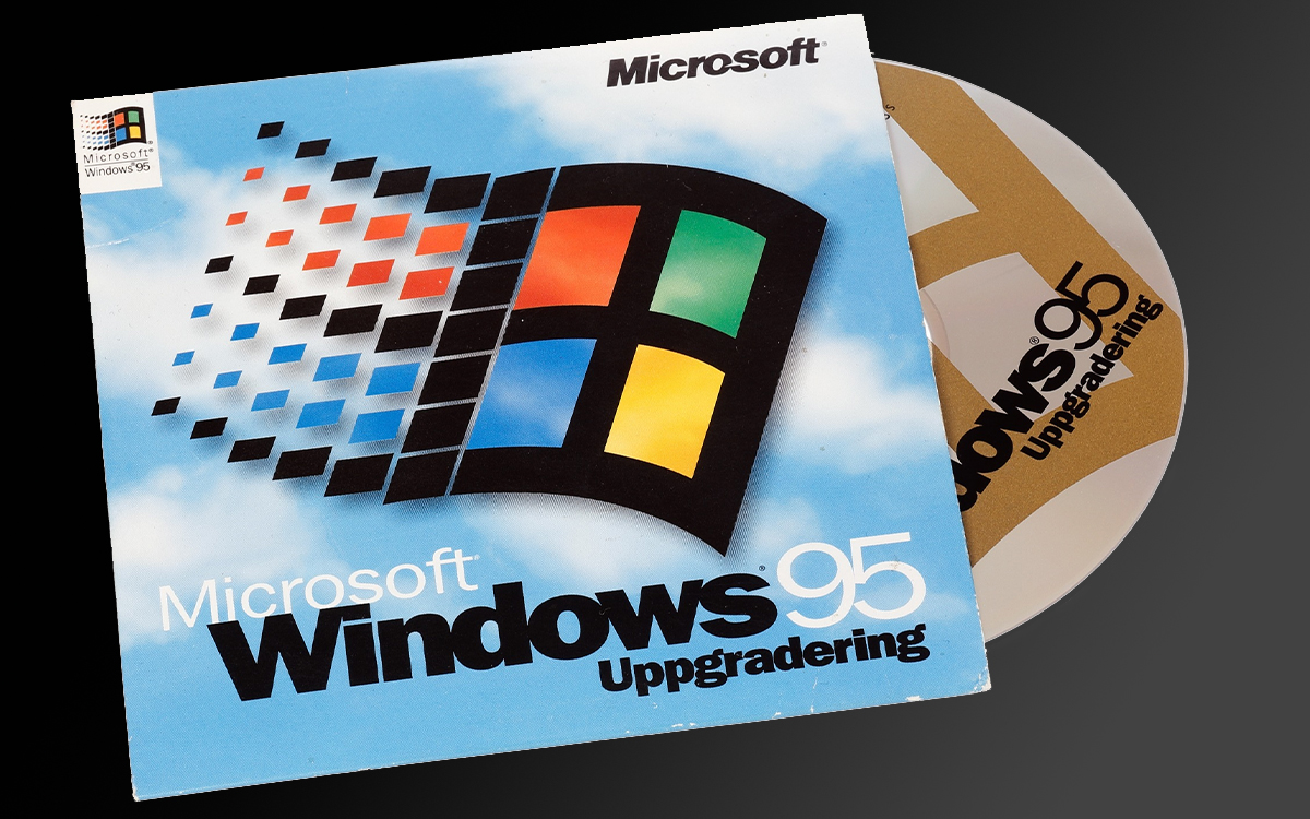 Windows 95 mise à jour