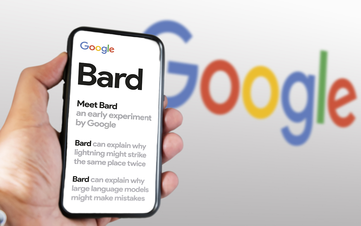 Google Bard copie diffuse un malware