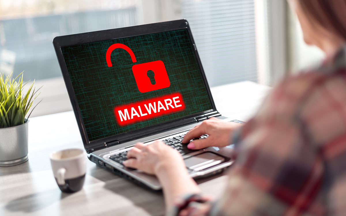 Malware sur ordinateur portable